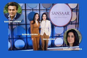 D’Décor’s  Sanjay Arora Family  Launches SANSAAR ™ Brand  Fabric Line