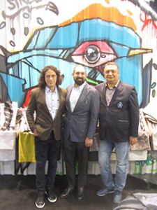 Cenk Tuzcu, Onur Karapinar and Sefa Karaaslan, Principals of ON-EM Upholstery mill