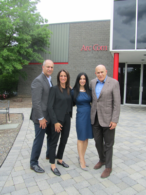 Marc Layne, Ali Leitner (Marc’s sister) Marisa Pichigian and Jeff Layne, Co-Founder